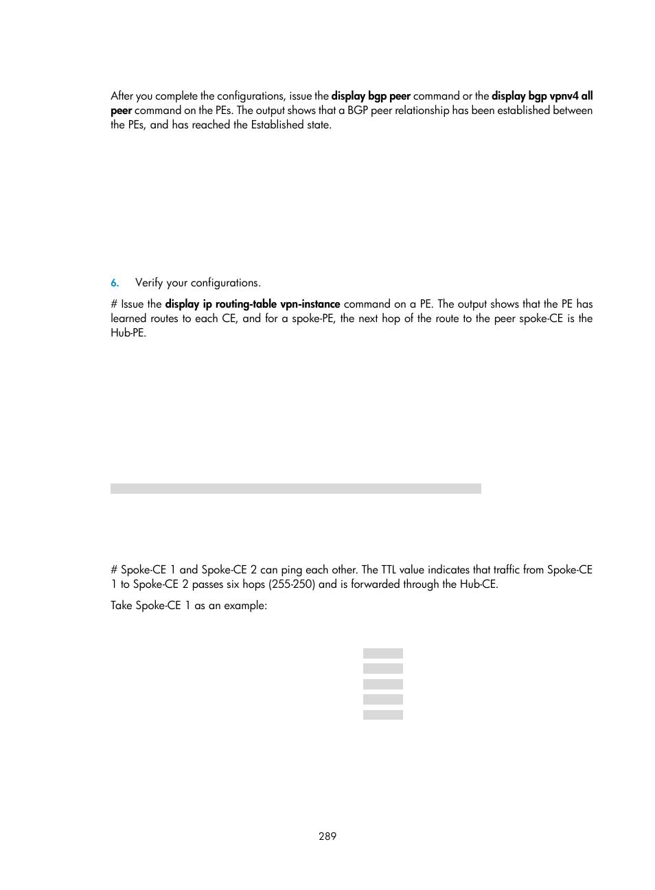 H3C Technologies H3C S10500 Series Switches User Manual | Page 300 / 395