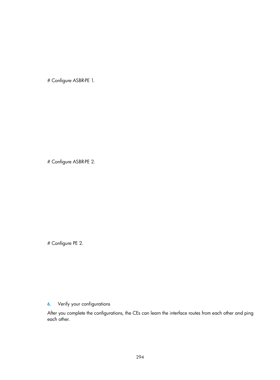 H3C Technologies H3C S10500 Series Switches User Manual | Page 305 / 395