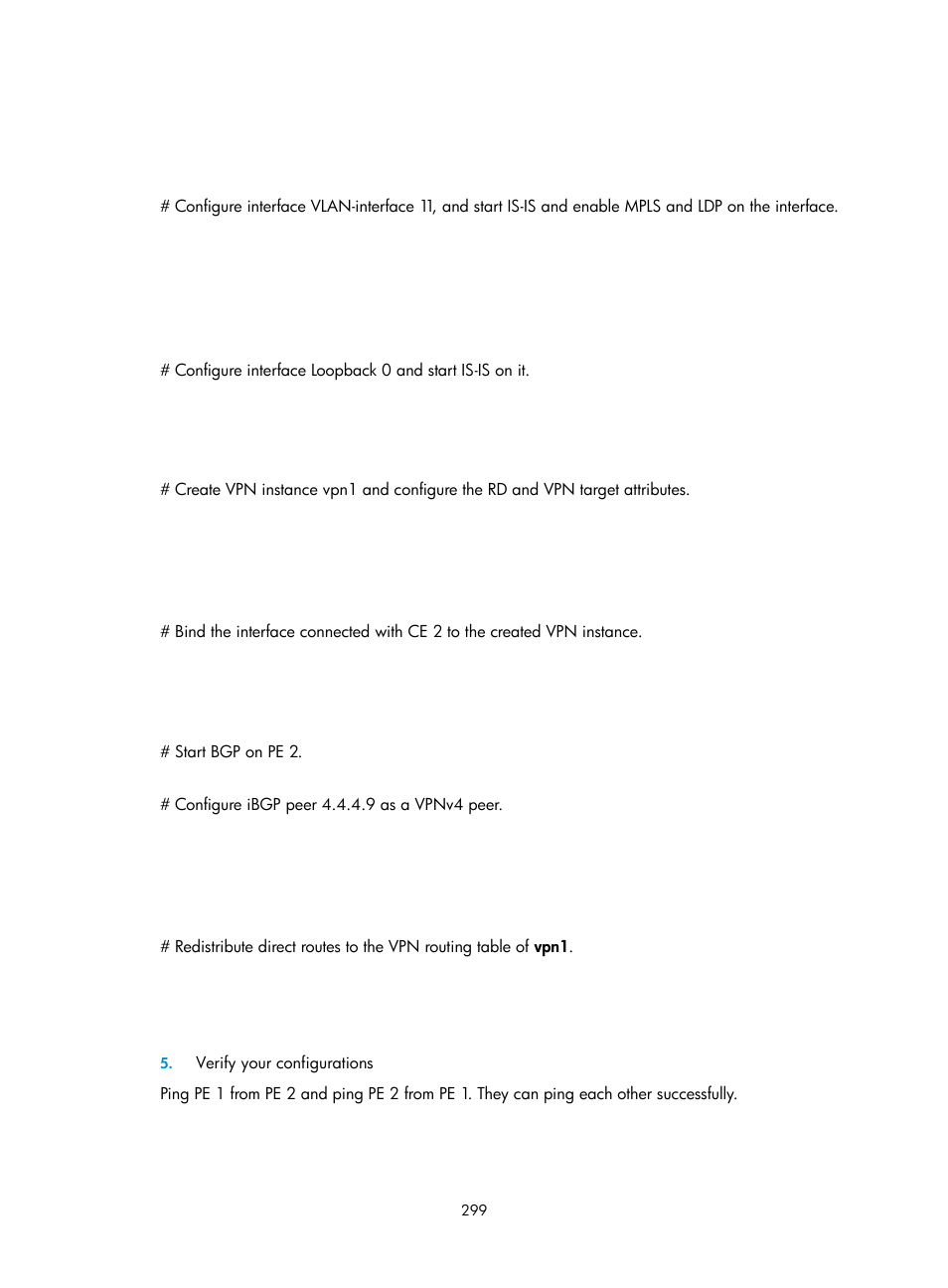 H3C Technologies H3C S10500 Series Switches User Manual | Page 310 / 395