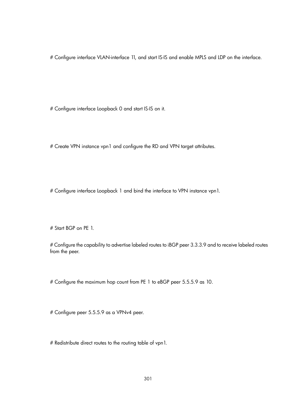H3C Technologies H3C S10500 Series Switches User Manual | Page 312 / 395