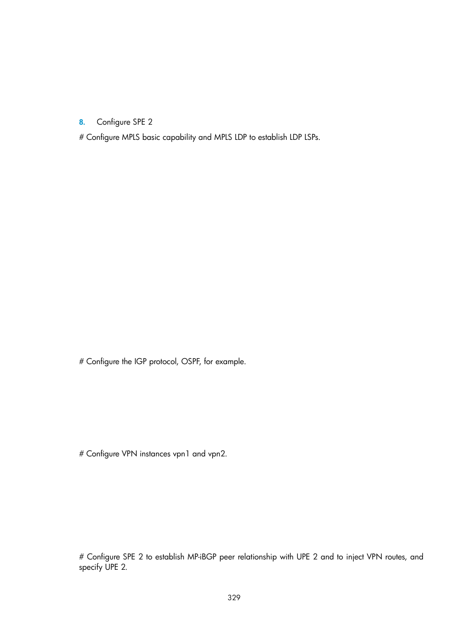 H3C Technologies H3C S10500 Series Switches User Manual | Page 340 / 395