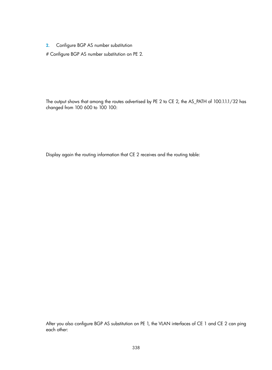 H3C Technologies H3C S10500 Series Switches User Manual | Page 349 / 395