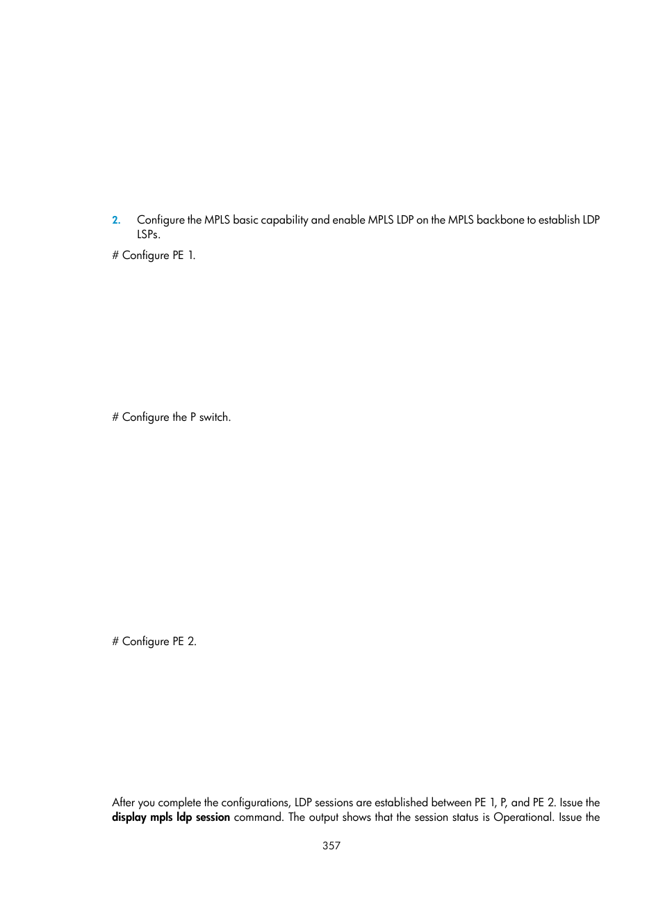 H3C Technologies H3C S10500 Series Switches User Manual | Page 368 / 395