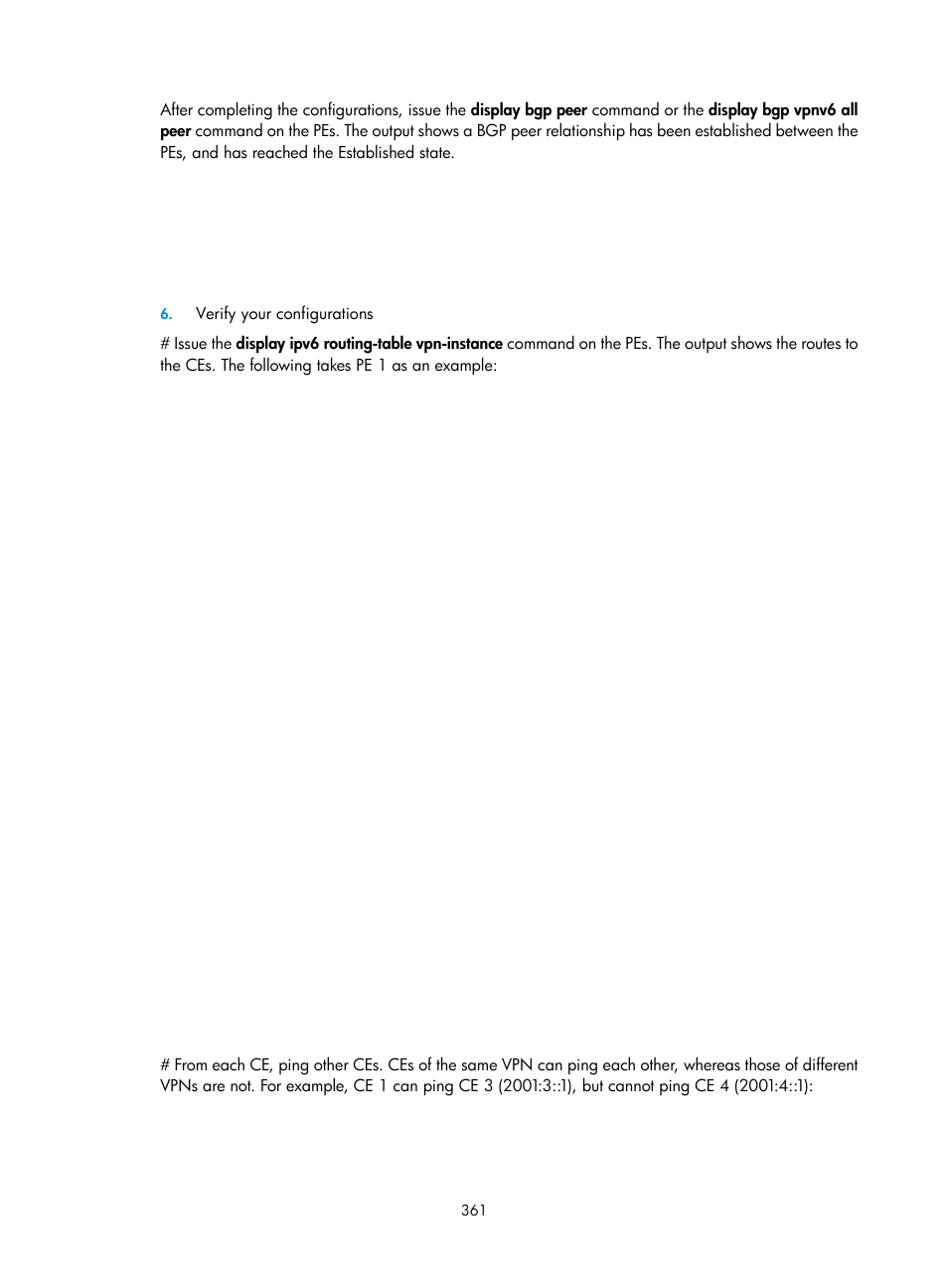 H3C Technologies H3C S10500 Series Switches User Manual | Page 372 / 395