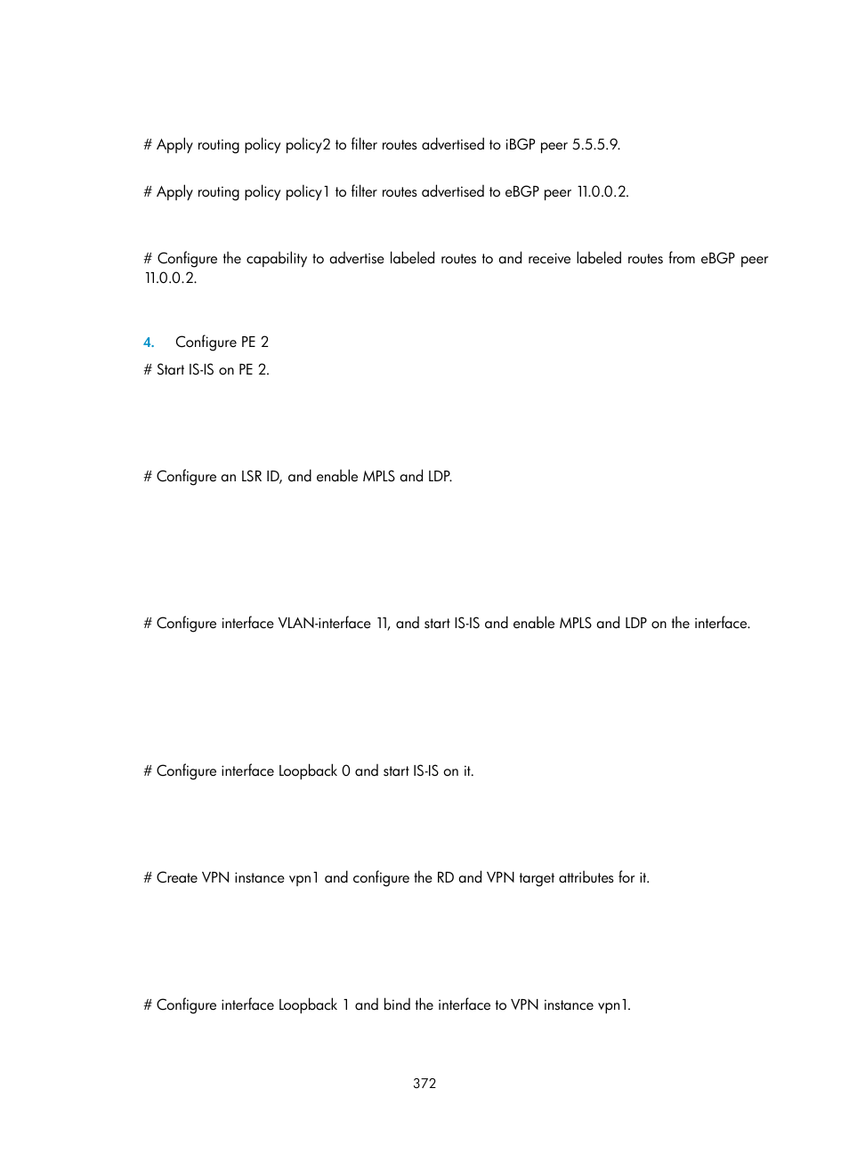 H3C Technologies H3C S10500 Series Switches User Manual | Page 383 / 395