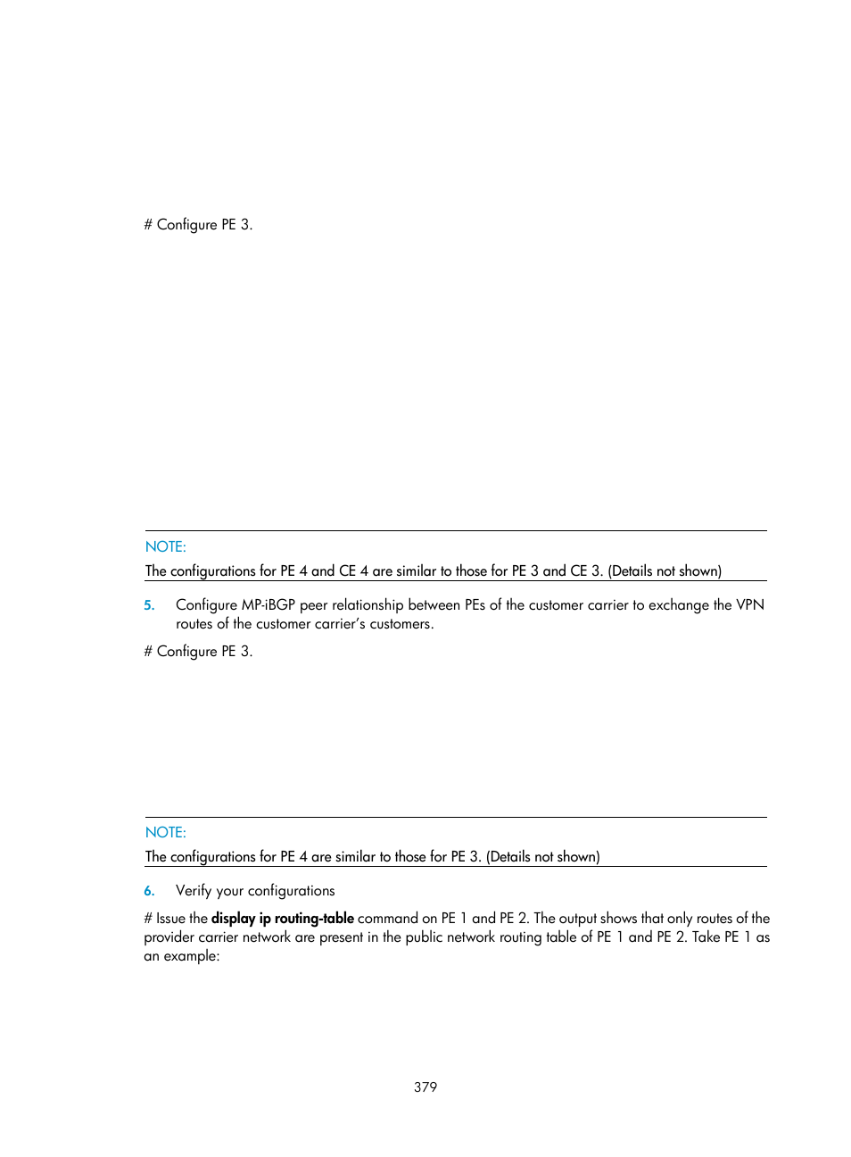 H3C Technologies H3C S10500 Series Switches User Manual | Page 390 / 395