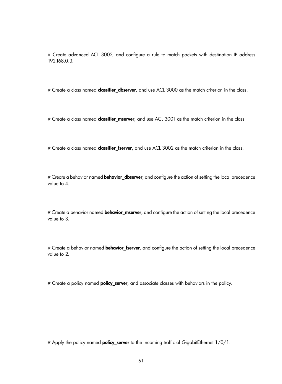 H3C Technologies H3C S10500 Series Switches User Manual | Page 69 / 97