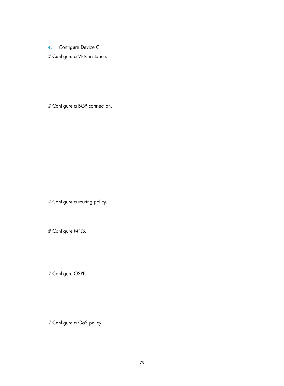 H3C Technologies H3C S10500 Series Switches User Manual | Page 87 / 97