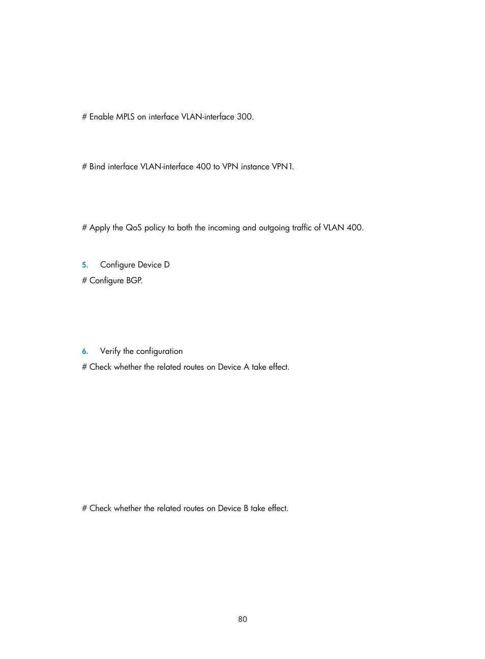 H3C Technologies H3C S10500 Series Switches User Manual | Page 88 / 97