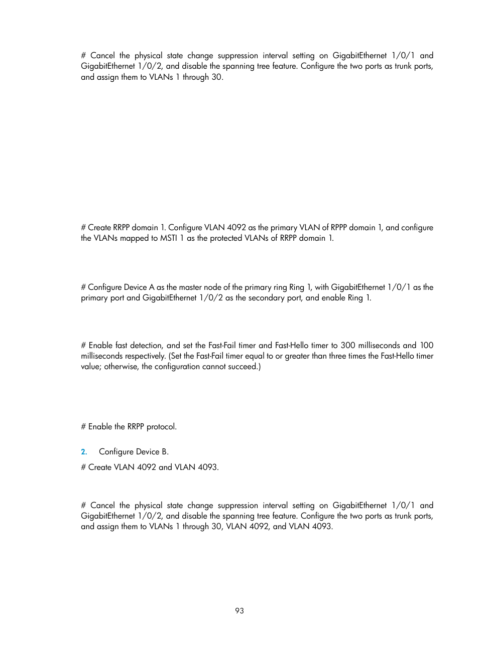 H3C Technologies H3C S10500 Series Switches User Manual | Page 102 / 206