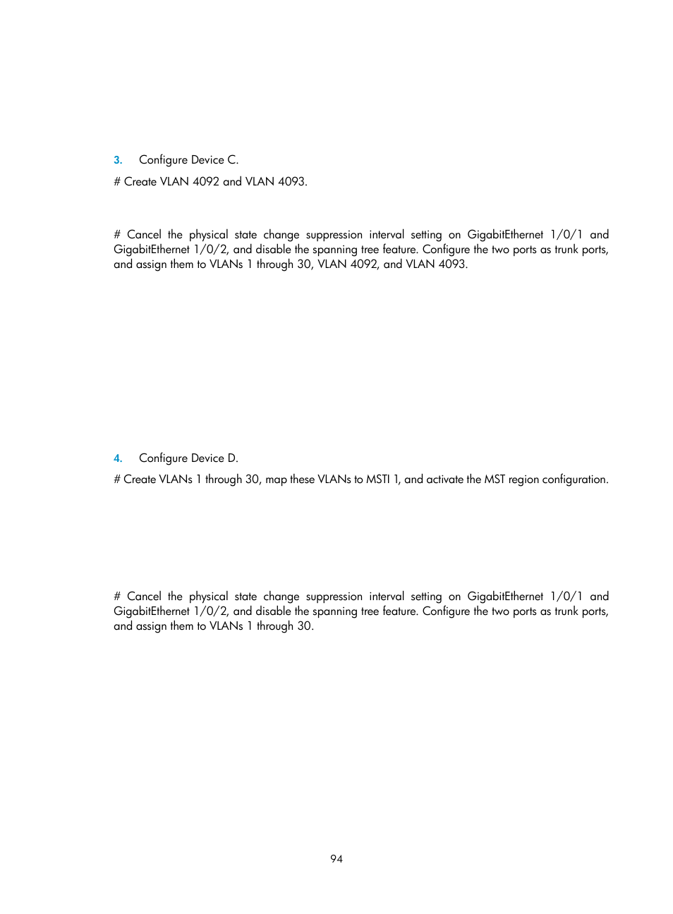 H3C Technologies H3C S10500 Series Switches User Manual | Page 103 / 206