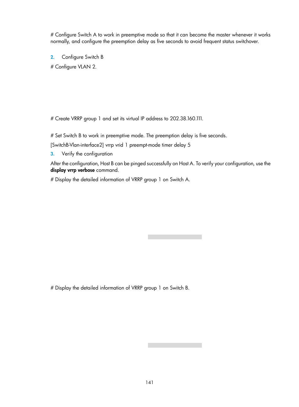 H3C Technologies H3C S10500 Series Switches User Manual | Page 150 / 206