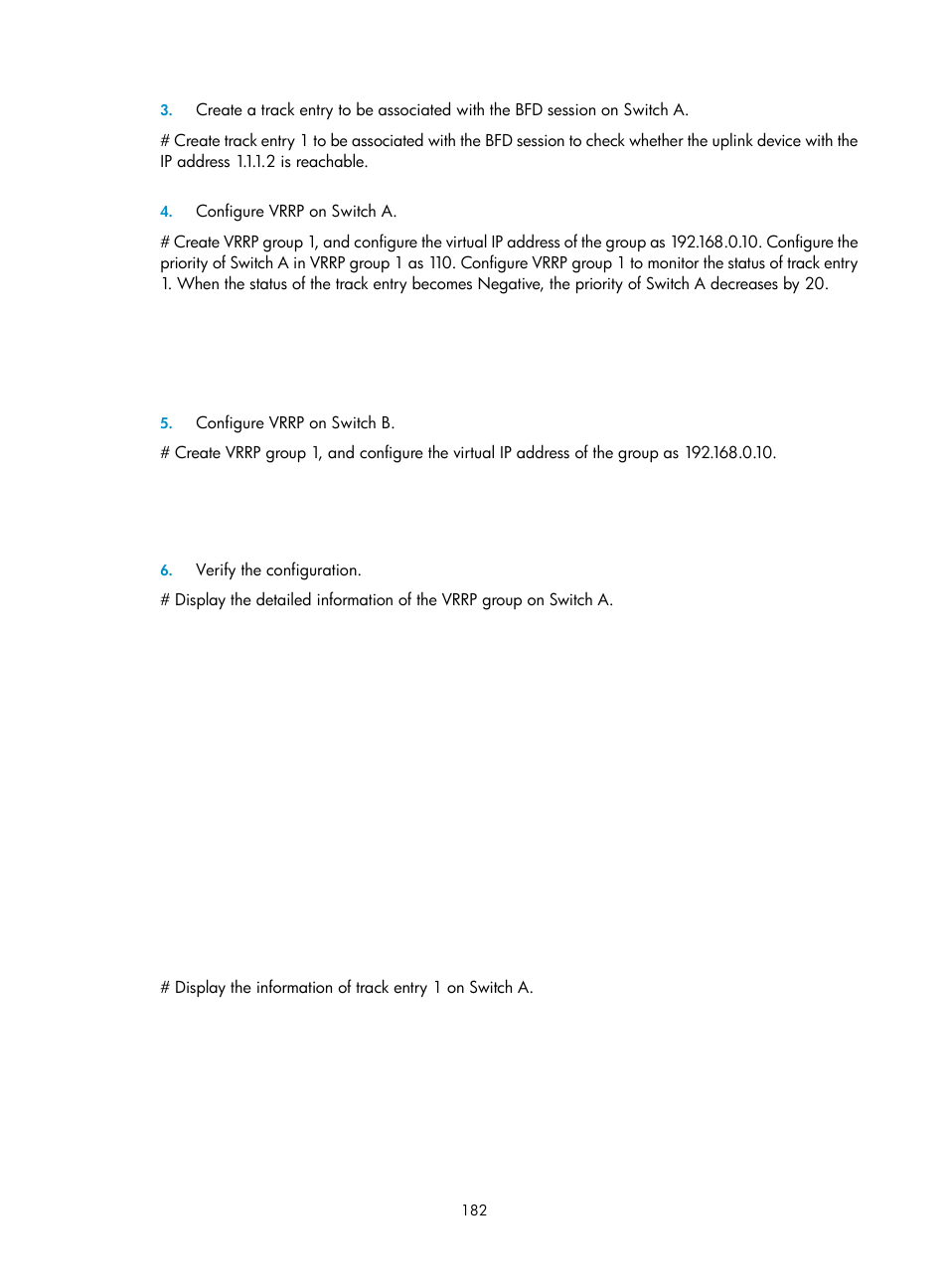 H3C Technologies H3C S10500 Series Switches User Manual | Page 191 / 206