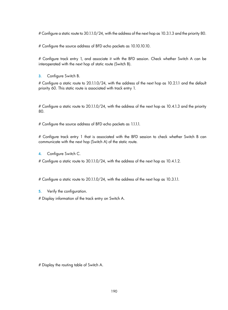 H3C Technologies H3C S10500 Series Switches User Manual | Page 199 / 206