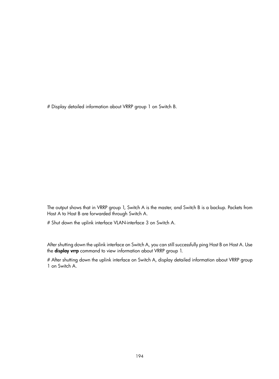H3C Technologies H3C S10500 Series Switches User Manual | Page 203 / 206