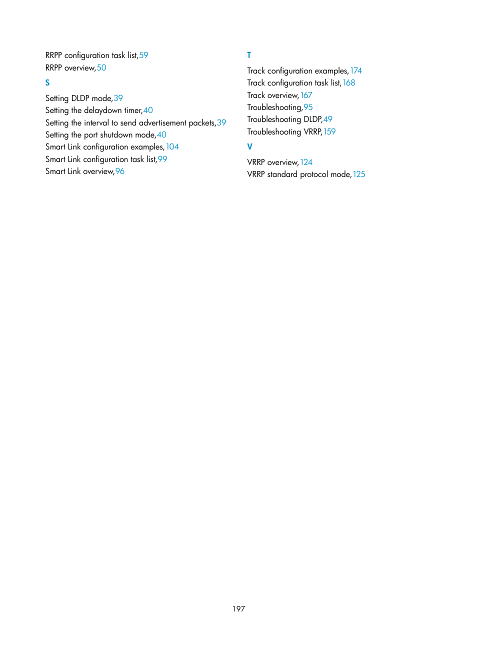 S t v | H3C Technologies H3C S10500 Series Switches User Manual | Page 206 / 206