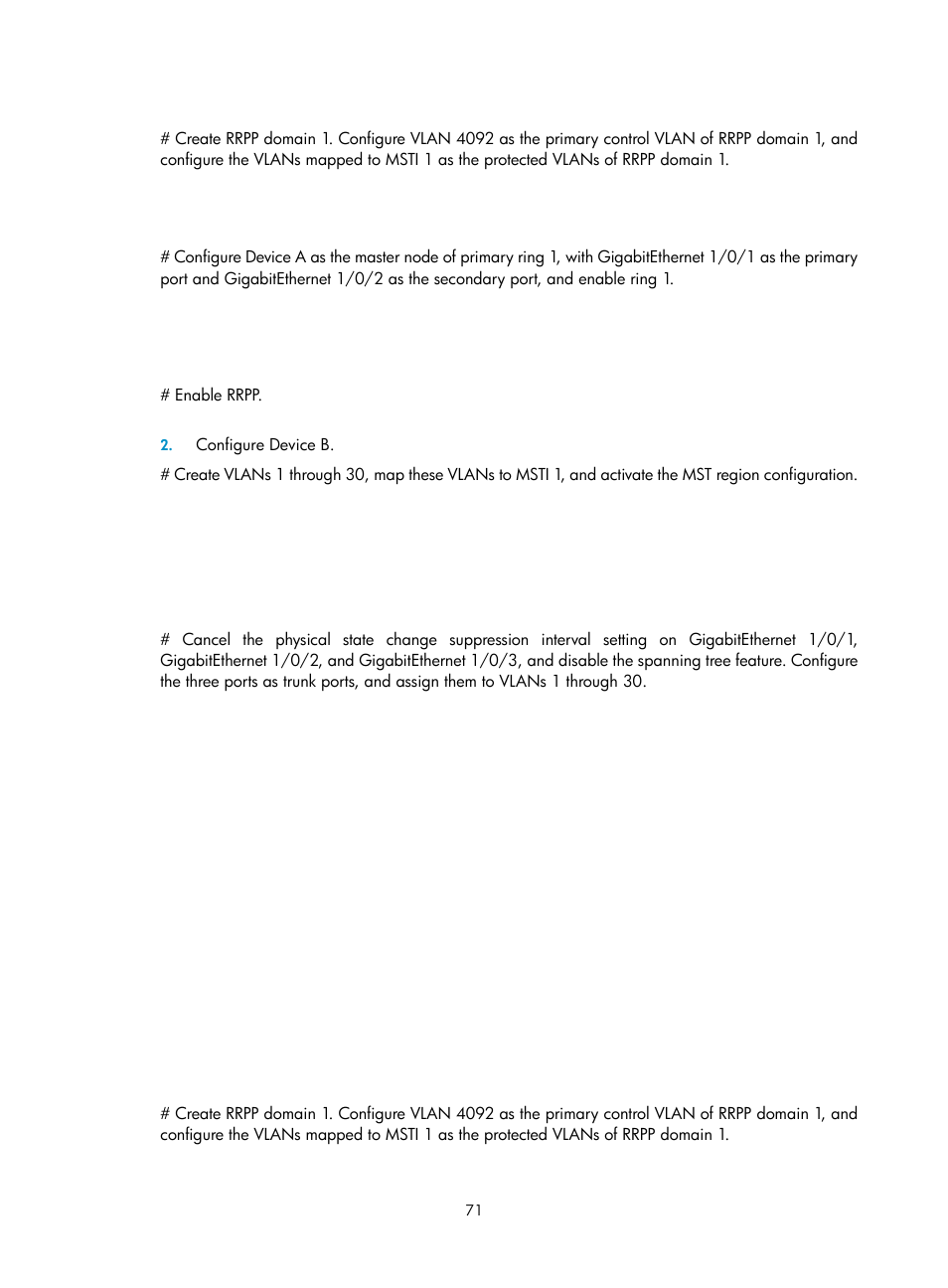 H3C Technologies H3C S10500 Series Switches User Manual | Page 80 / 206