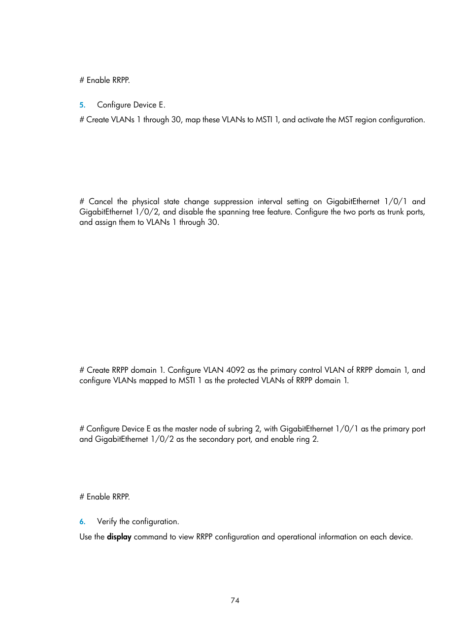 H3C Technologies H3C S10500 Series Switches User Manual | Page 83 / 206