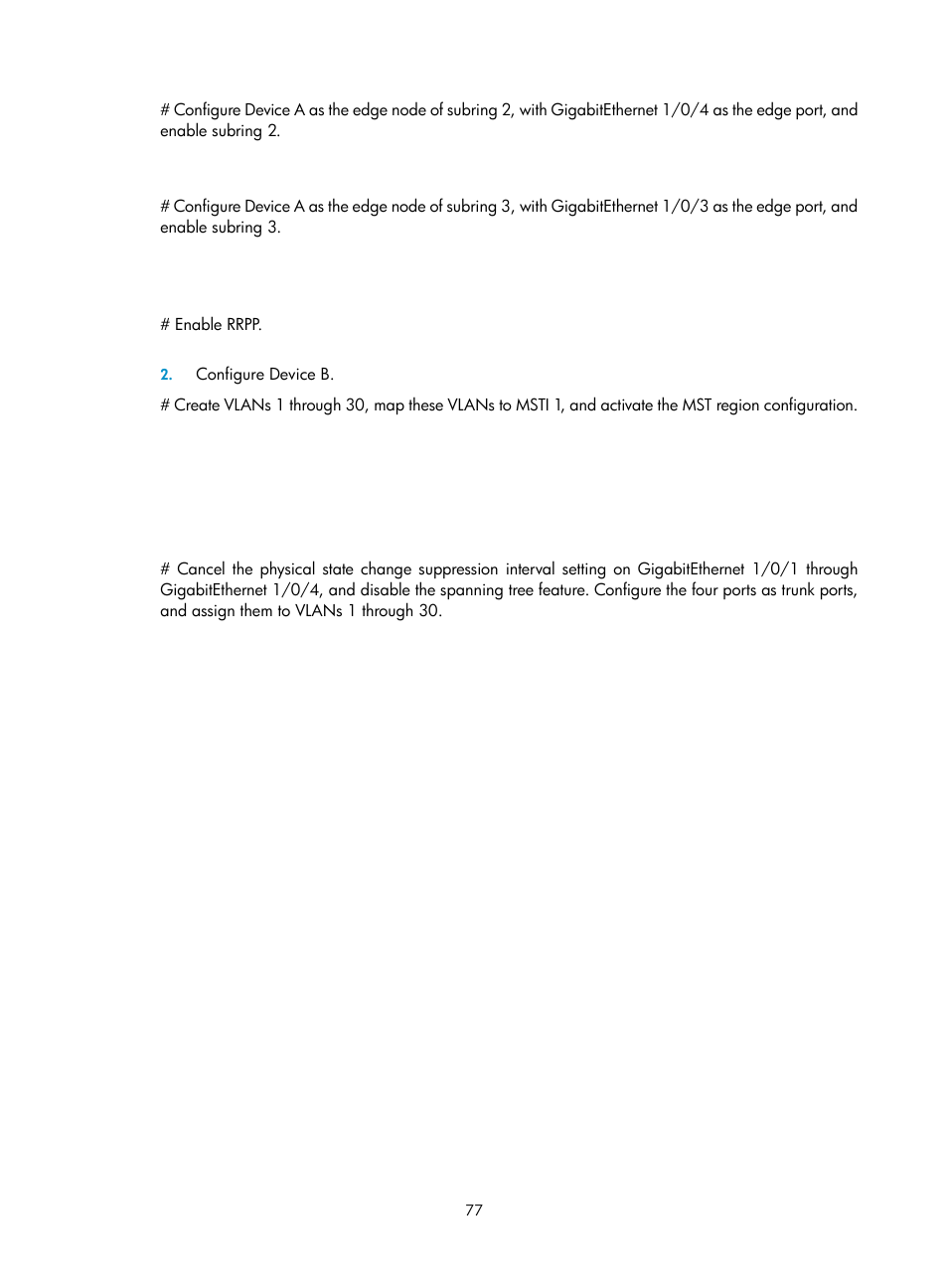 H3C Technologies H3C S10500 Series Switches User Manual | Page 86 / 206