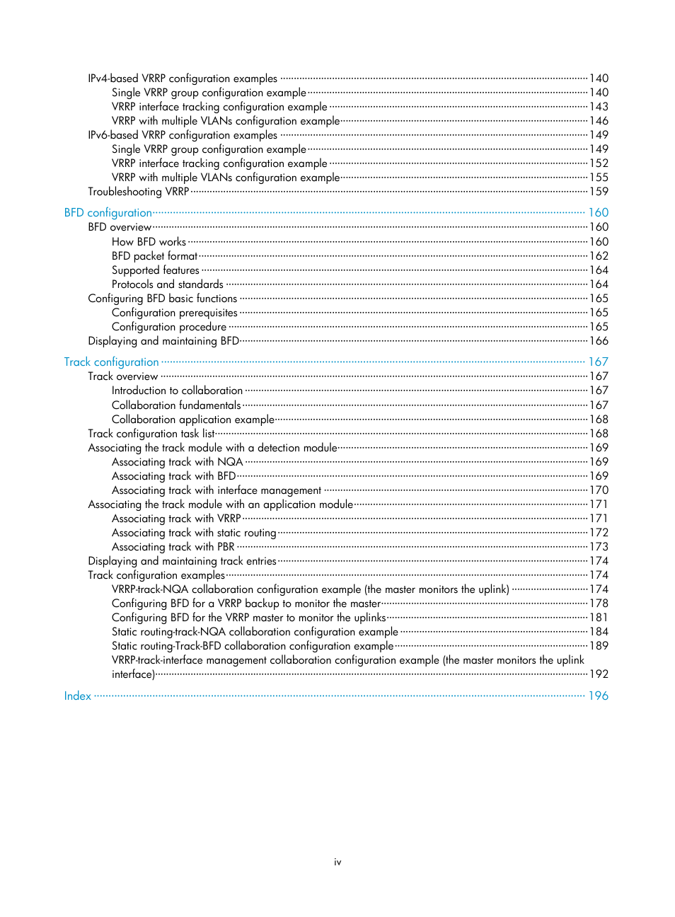 H3C Technologies H3C S10500 Series Switches User Manual | Page 9 / 206