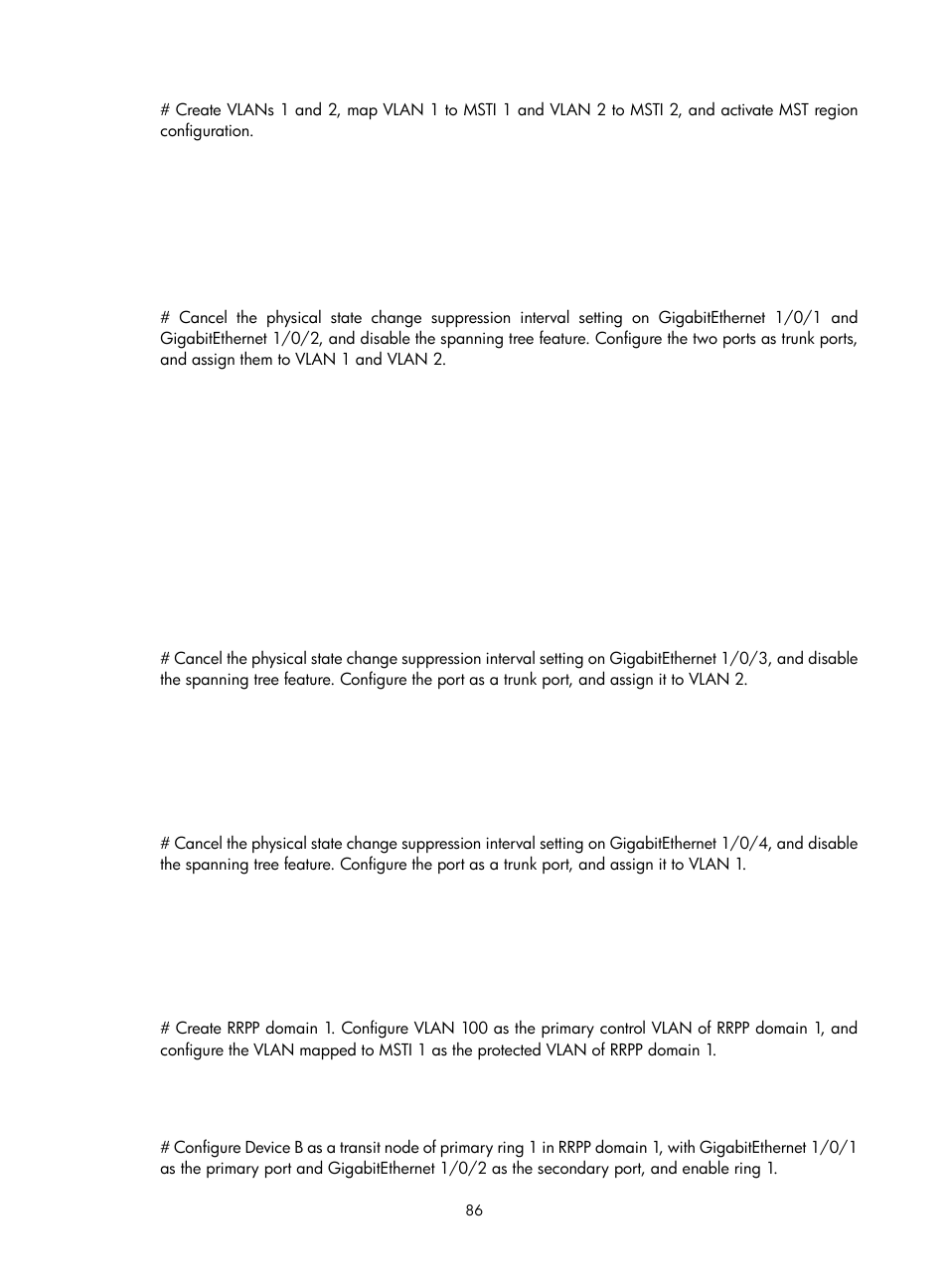 H3C Technologies H3C S10500 Series Switches User Manual | Page 95 / 206