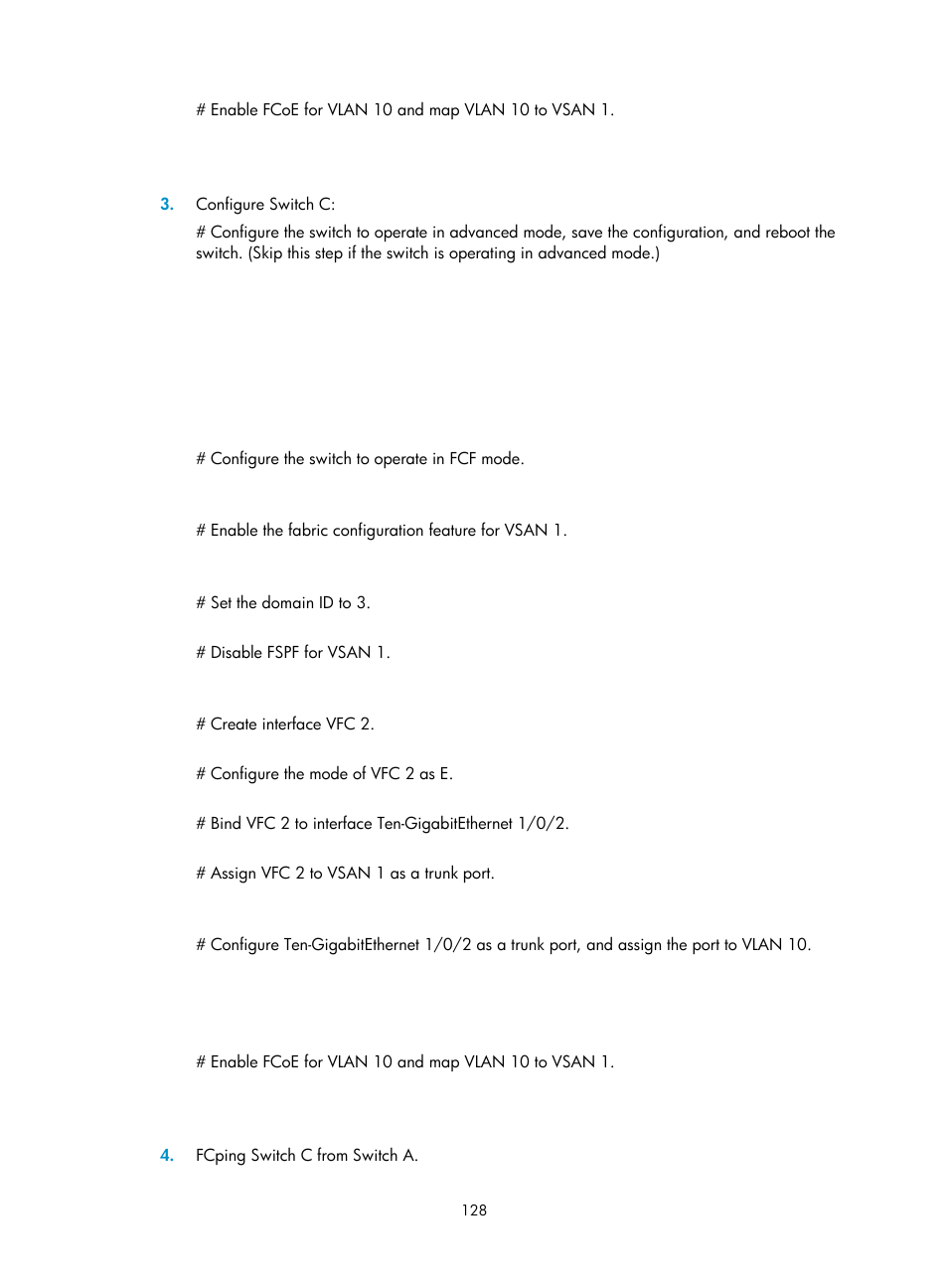 H3C Technologies H3C S10500 Series Switches User Manual | Page 139 / 188