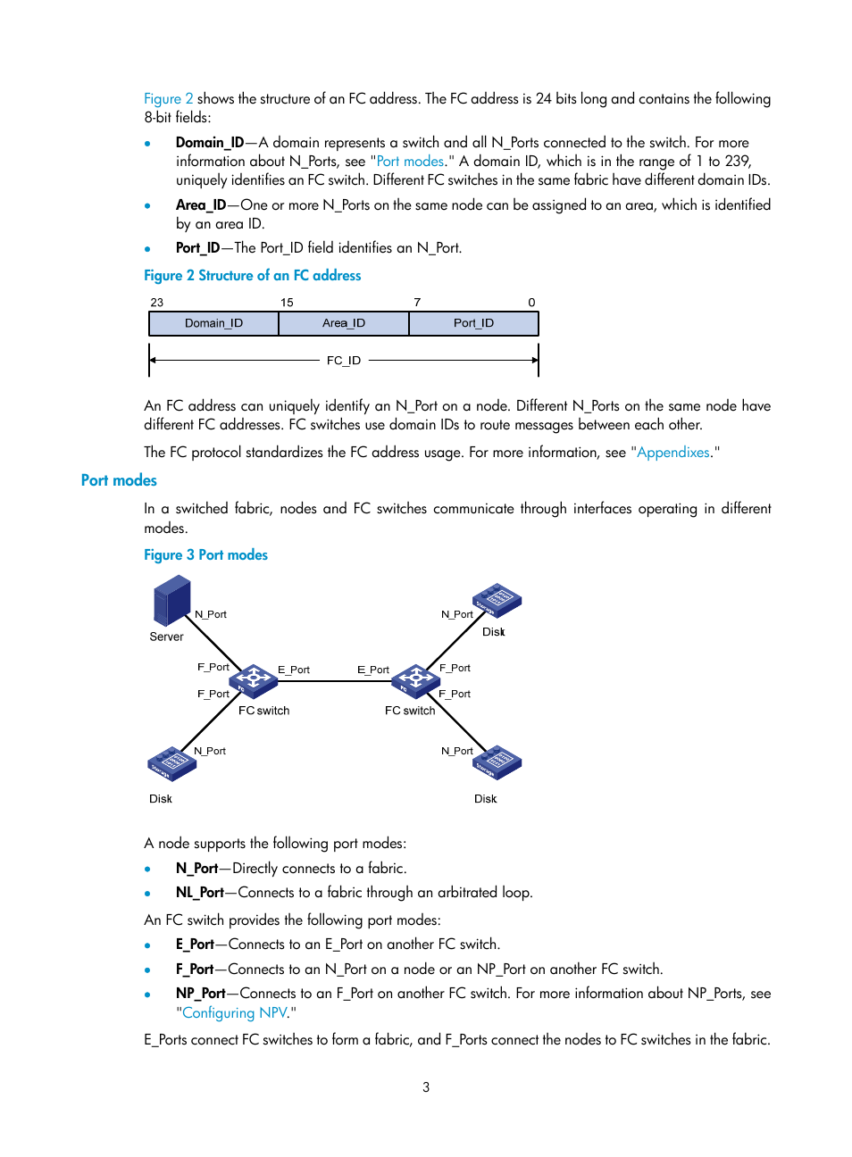 Port modes | H3C Technologies H3C S10500 Series Switches User Manual | Page 14 / 188