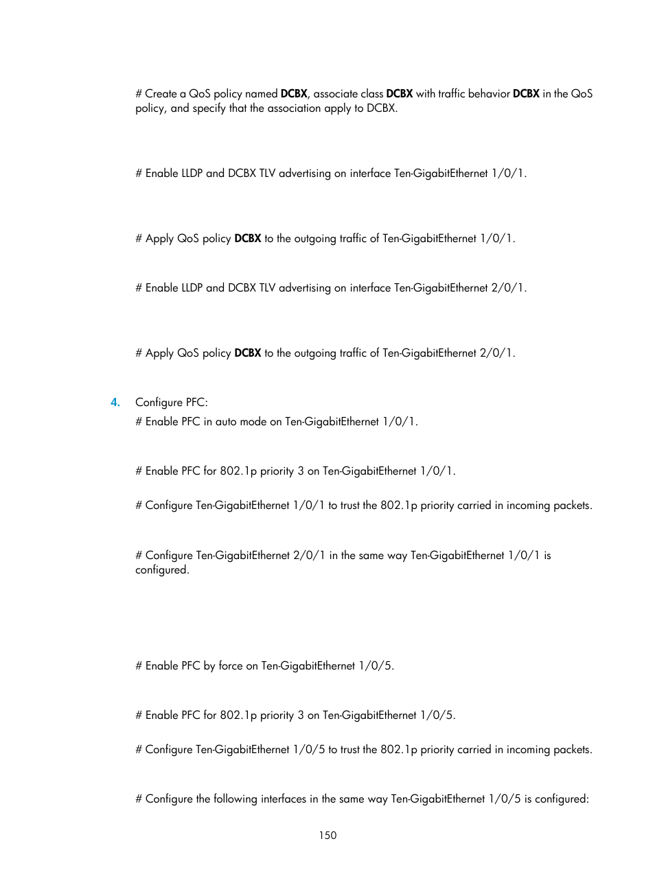 H3C Technologies H3C S10500 Series Switches User Manual | Page 161 / 188