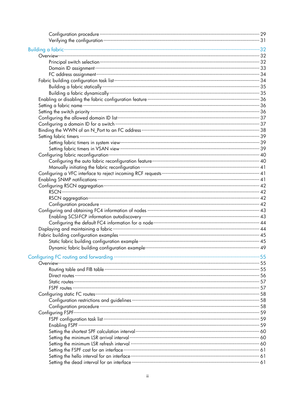 H3C Technologies H3C S10500 Series Switches User Manual | Page 8 / 188