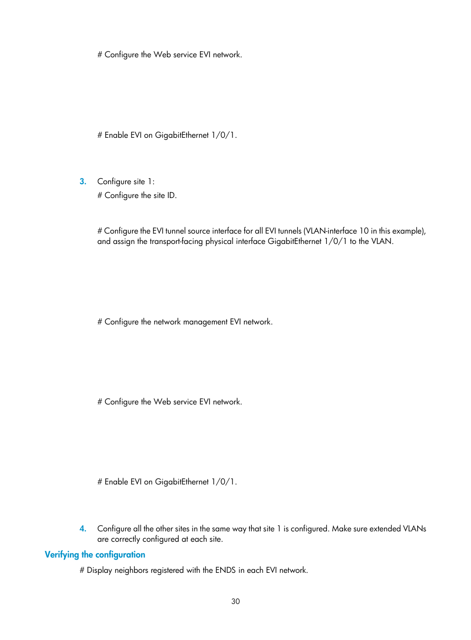 Verifying the configuration | H3C Technologies H3C S10500 Series Switches User Manual | Page 37 / 44