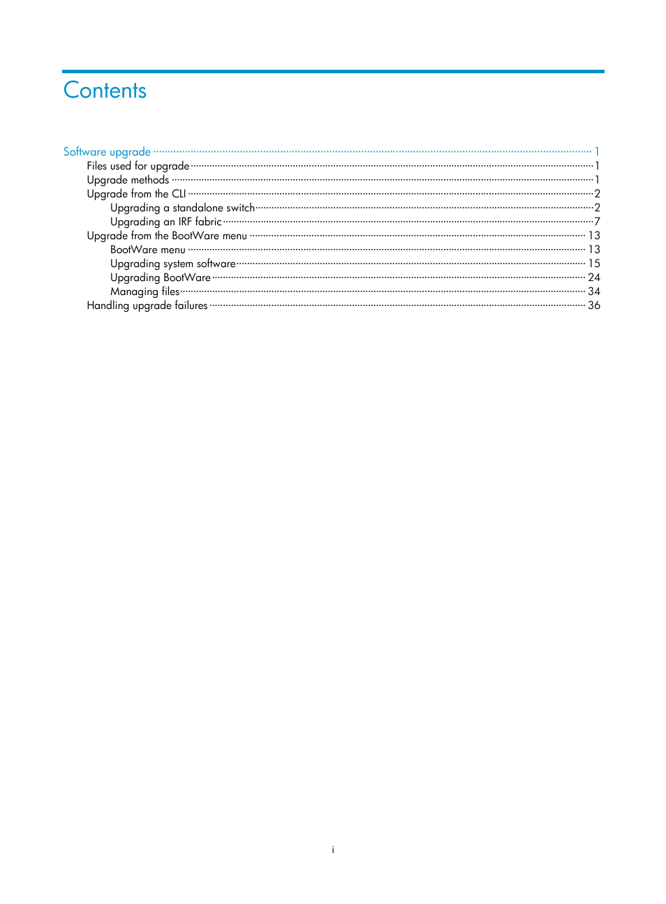 H3C Technologies H3C S10500 Series Switches User Manual | 37 pages