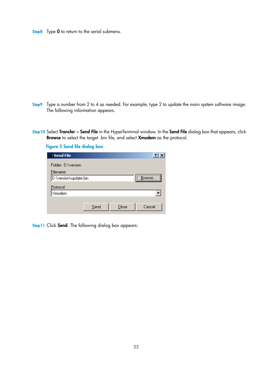 H3C Technologies H3C S10500 Series Switches User Manual | Page 24 / 37