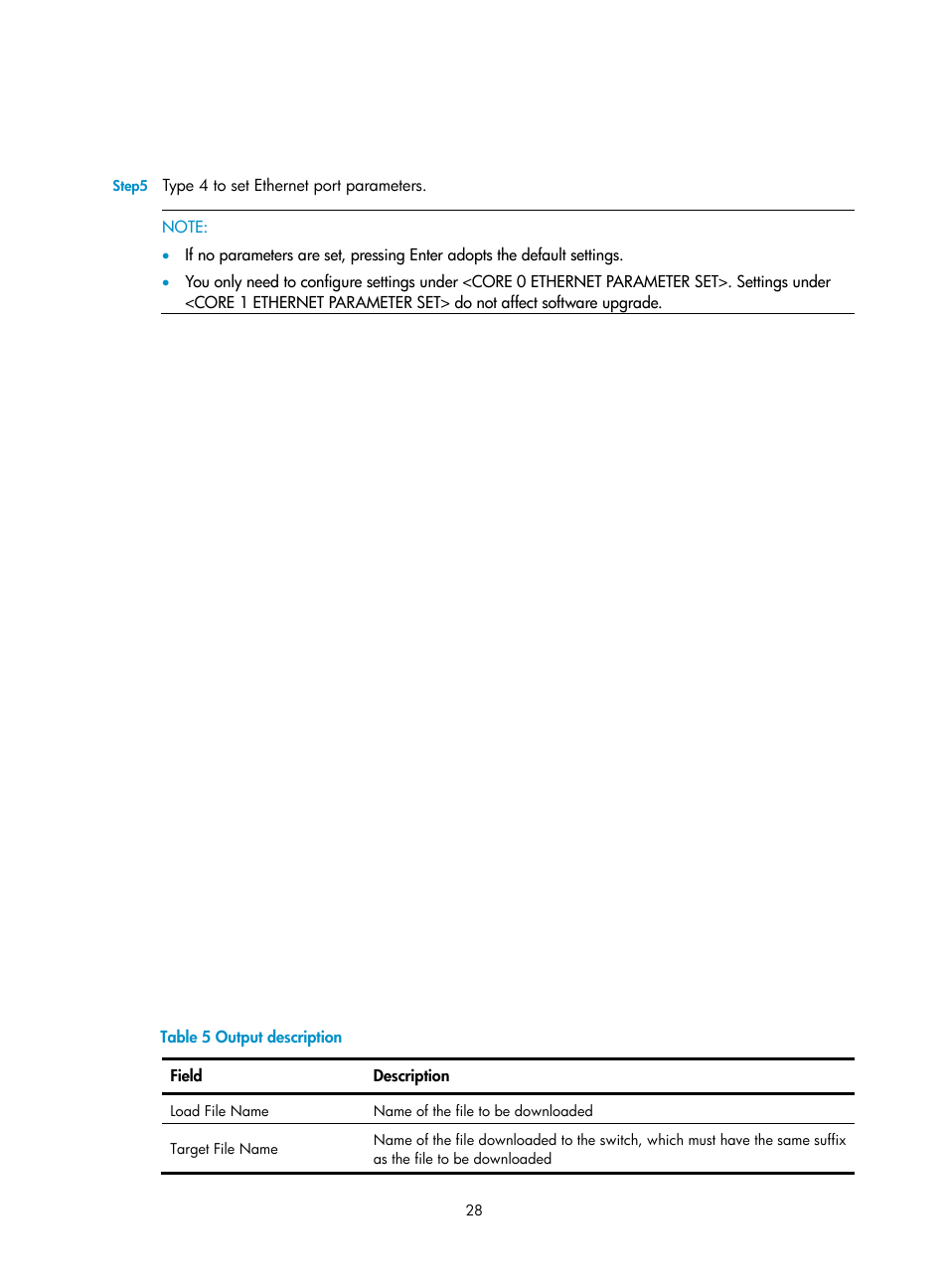 H3C Technologies H3C S10500 Series Switches User Manual | Page 29 / 37