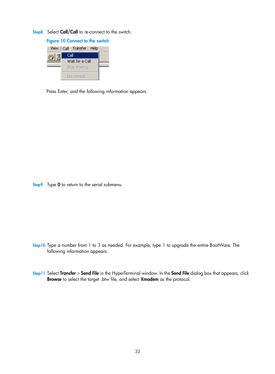 H3C Technologies H3C S10500 Series Switches User Manual | Page 33 / 37