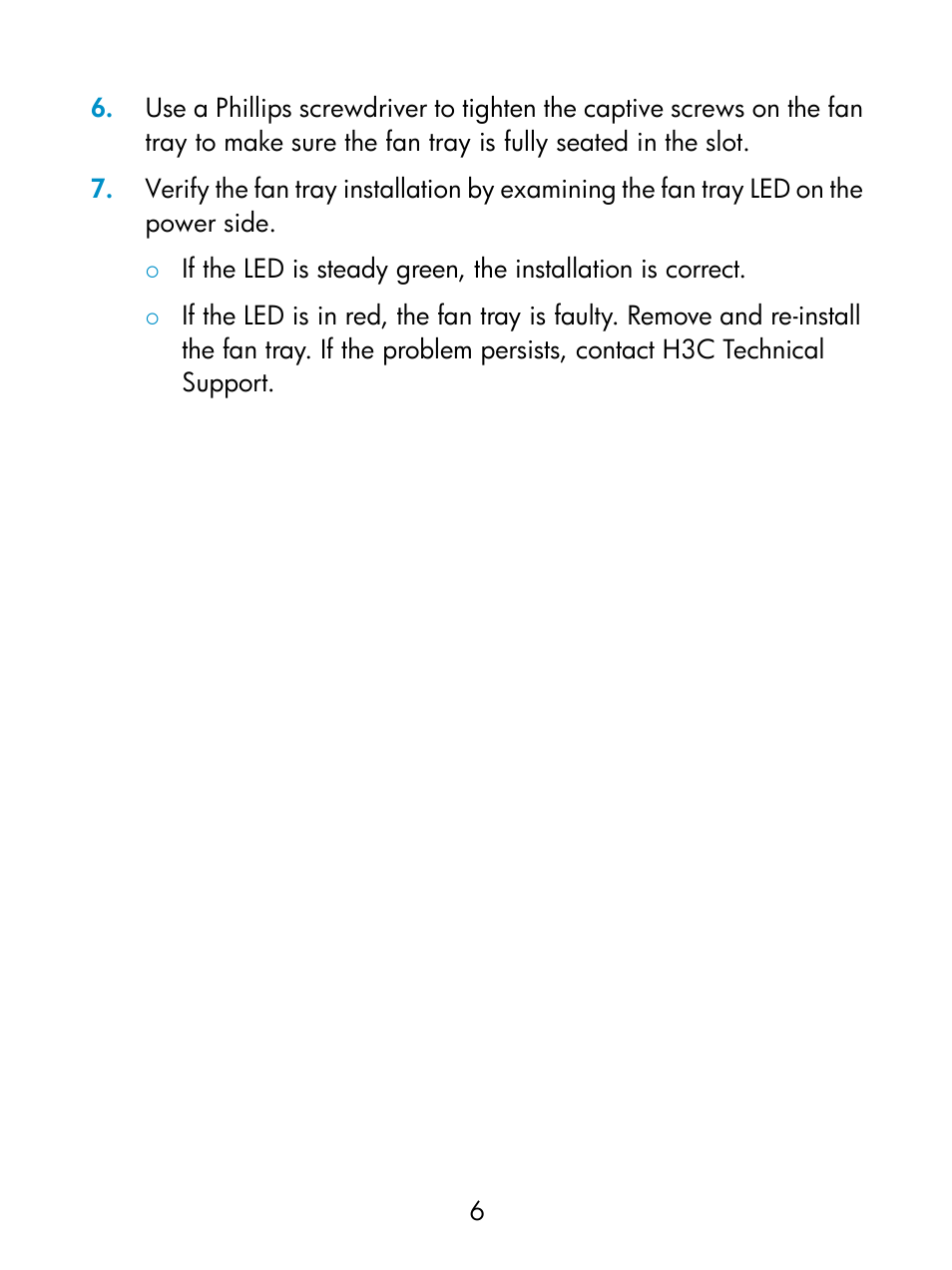 H3C Technologies H3C S9800 Series Switches User Manual | Page 11 / 14