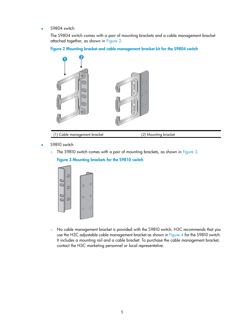 H3C Technologies H3C S9800 Series Switches User Manual | Page 13 / 82