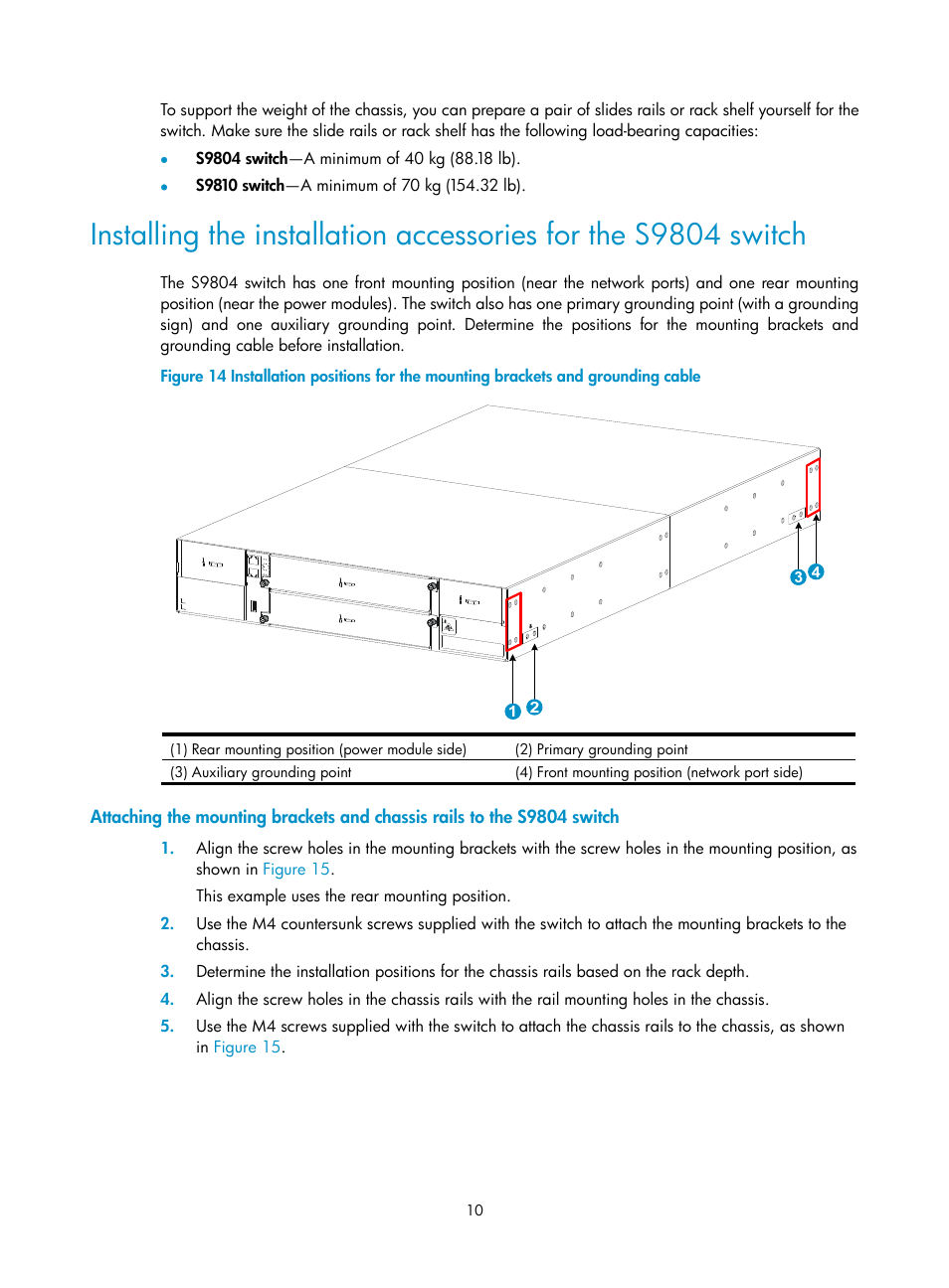 H3C Technologies H3C S9800 Series Switches User Manual | Page 18 / 82