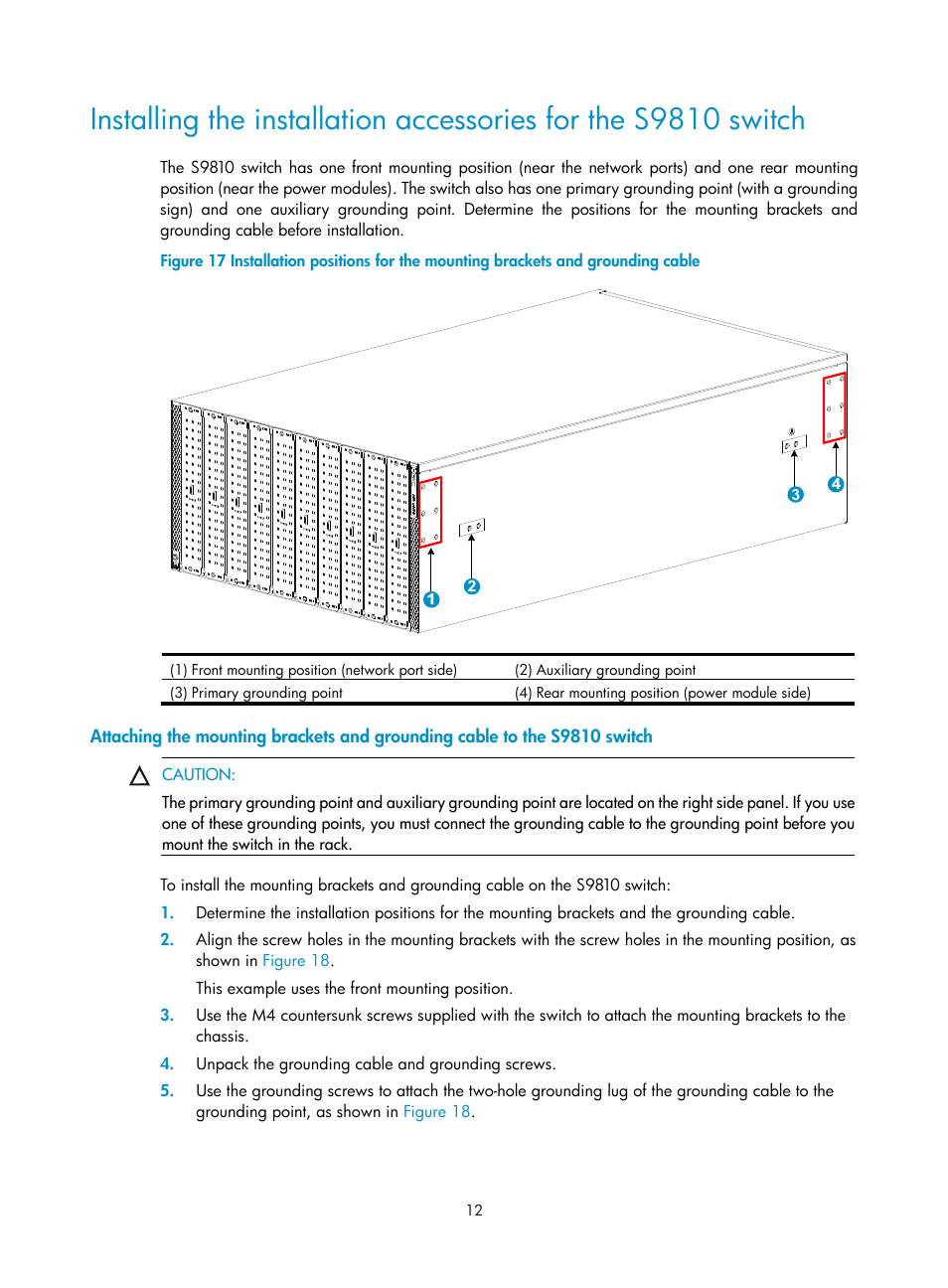 H3C Technologies H3C S9800 Series Switches User Manual | Page 20 / 82