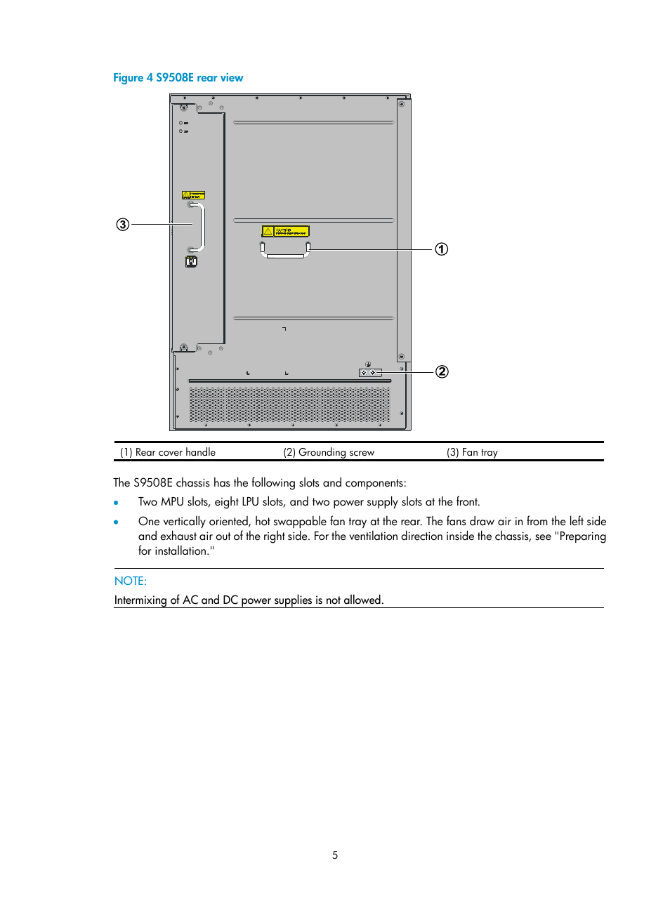 H3C Technologies H3C S9500E Series Switches User Manual | Page 15 / 154