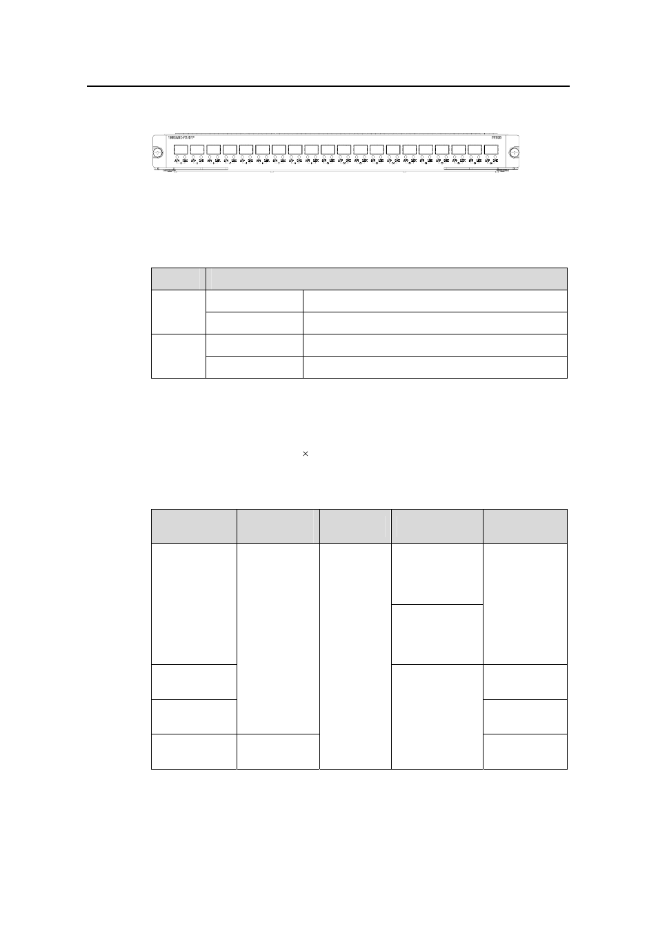 2 panel and leds, 3 matching cable, 2 panel and leds -9 | 3 matching cable -9 | H3C Technologies H3C S9500 Series Switches User Manual | Page 50 / 191