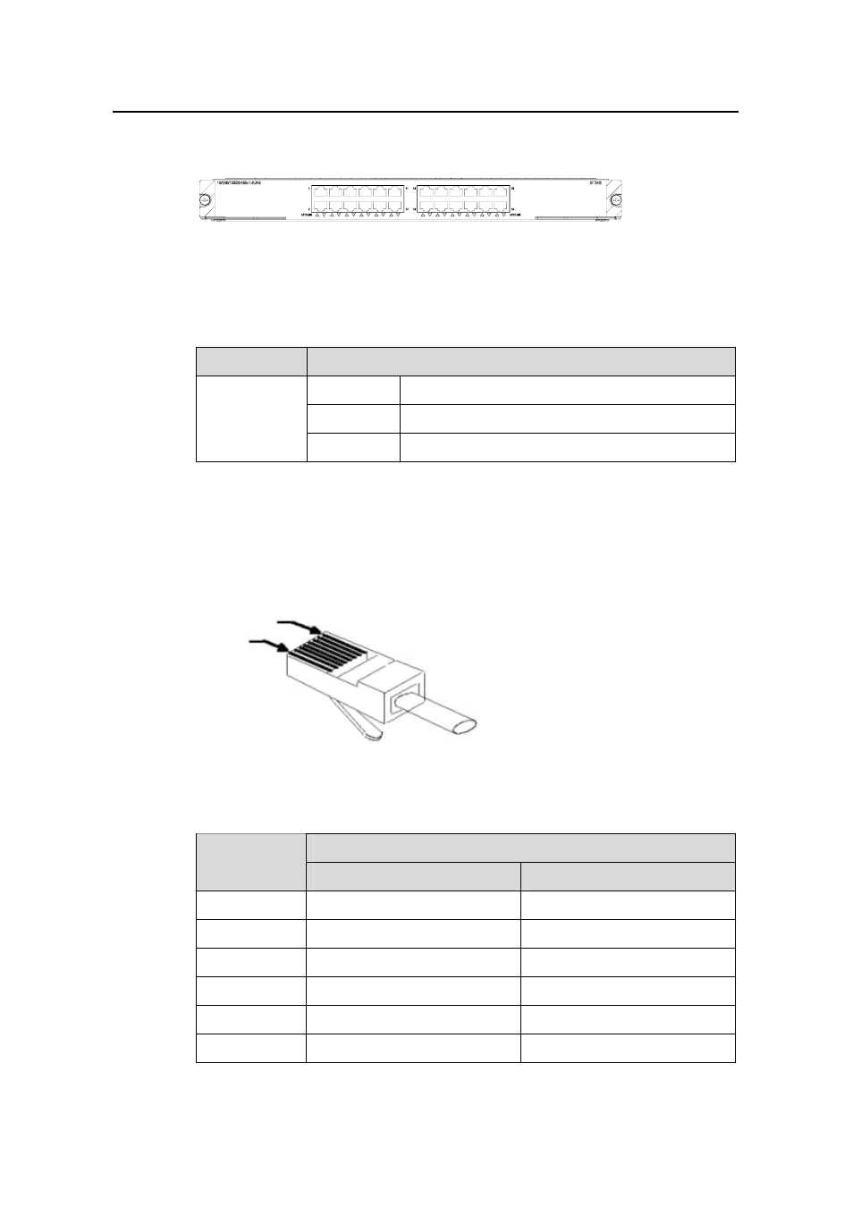 2 panel and leds, 3 matching cable, 2 panel and leds -13 | 3 matching cable -13 | H3C Technologies H3C S9500 Series Switches User Manual | Page 54 / 191