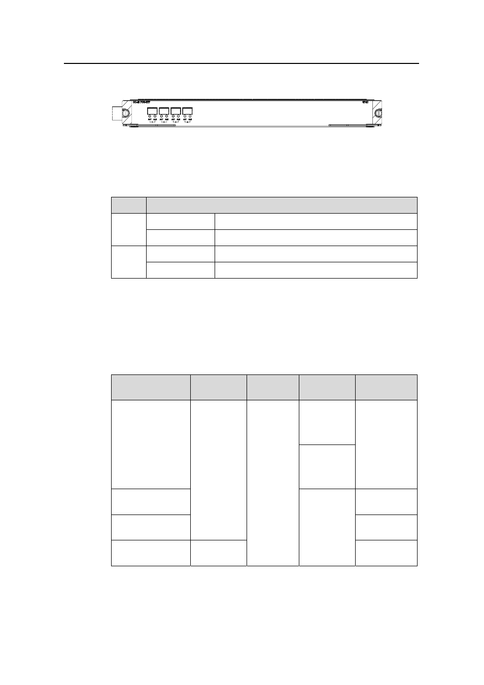 2 panel and leds, 3 matching cable, 2 panel and leds -19 | 3 matching cable -19 | H3C Technologies H3C S9500 Series Switches User Manual | Page 60 / 191