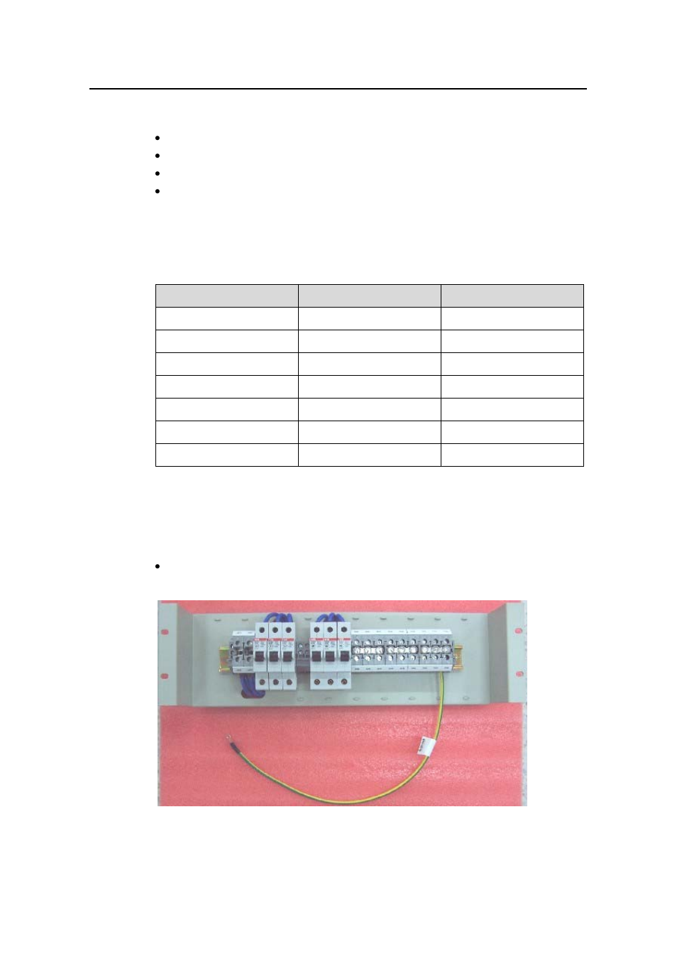 Iii. electrical capacity of the terminal blocks, Iv. terminal block components, 2 installation of power distribution box | 2 installation of power distribution box -21, 2 inst, Allation of power distribution box | H3C Technologies H3C S9500 Series Switches User Manual | Page 90 / 191