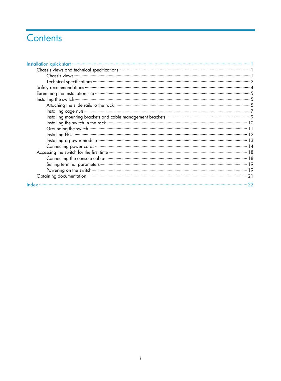 H3C Technologies H3C S7500E Series Switches User Manual | Page 3 / 25