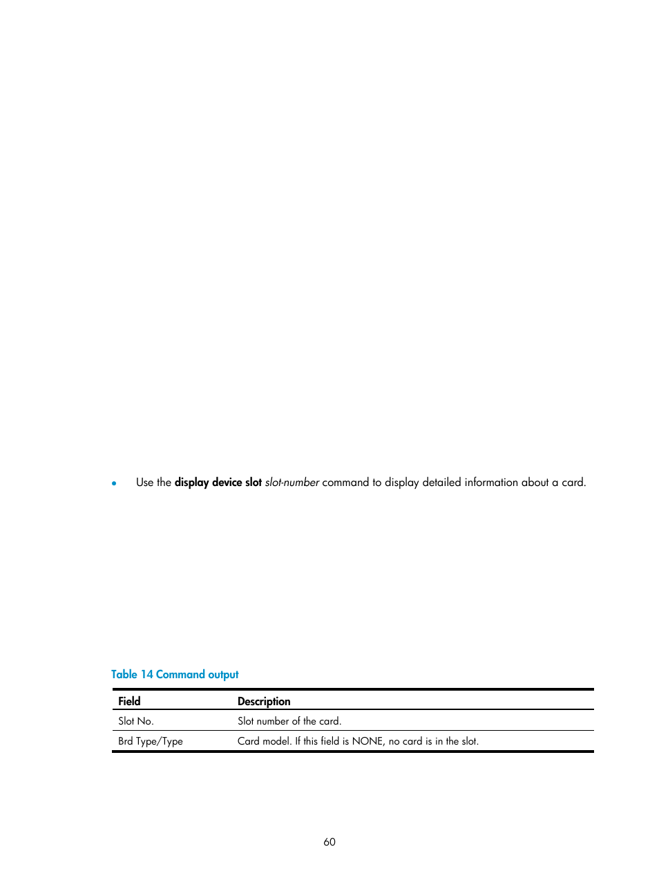 H3C Technologies H3C S7500E Series Switches User Manual | Page 71 / 165