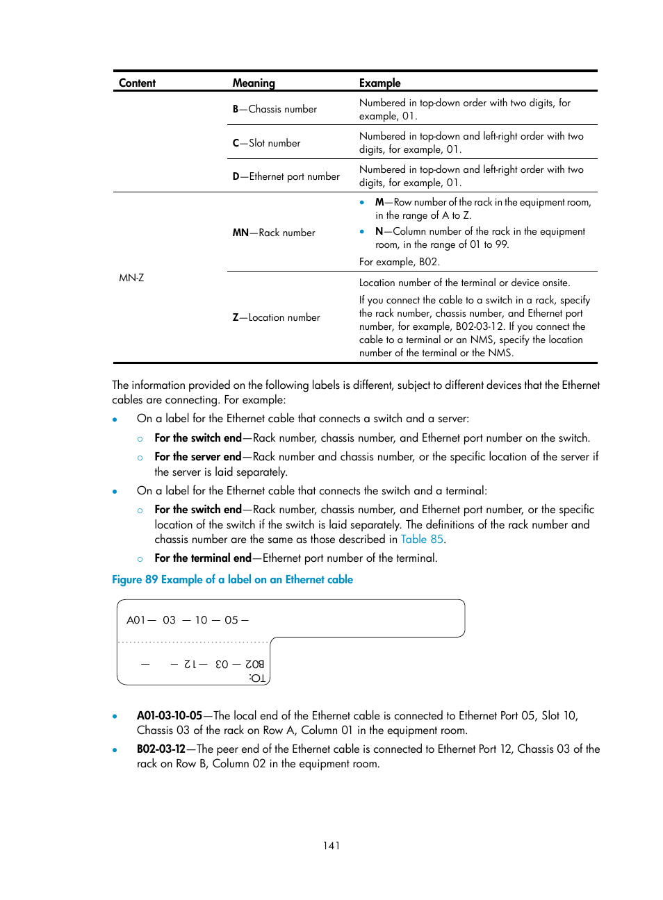 H3C Technologies H3C S7500E Series Switches User Manual | Page 151 / 161