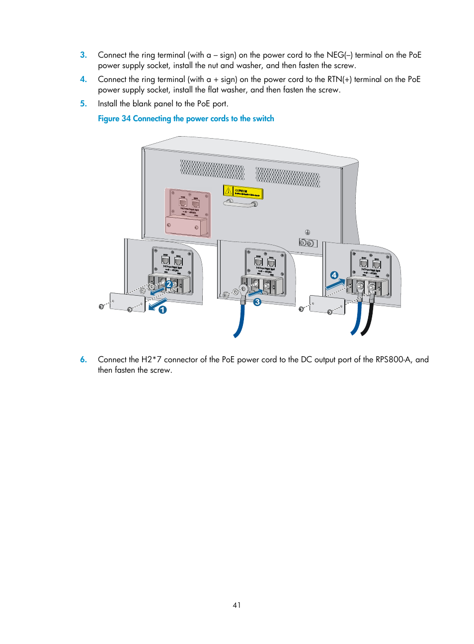 H3C Technologies H3C S7500E Series Switches User Manual | Page 51 / 161