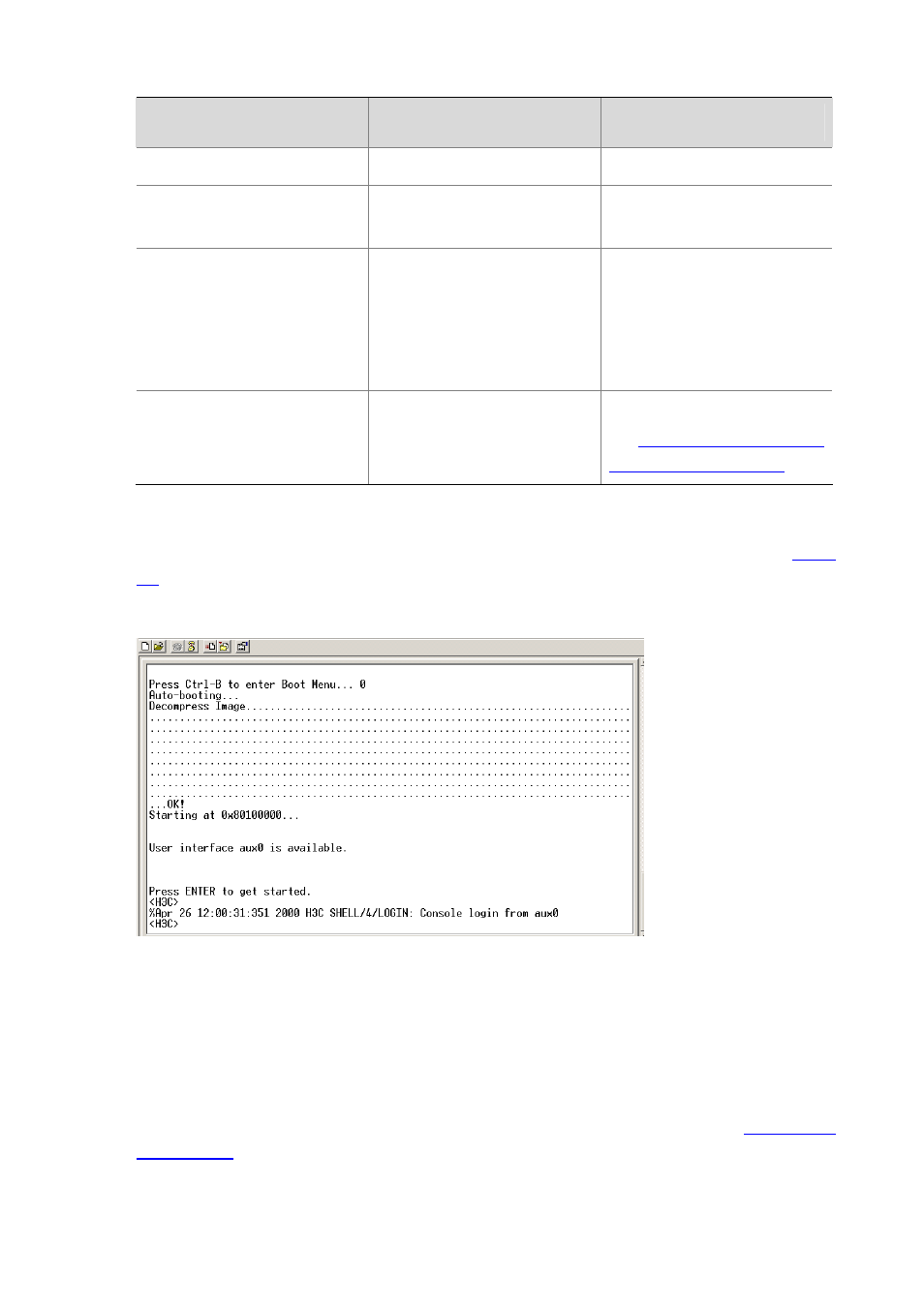 Configuration prerequisites, Configuring password, Authentication for console | Login | H3C Technologies H3C S7500E Series Switches User Manual | Page 46 / 194