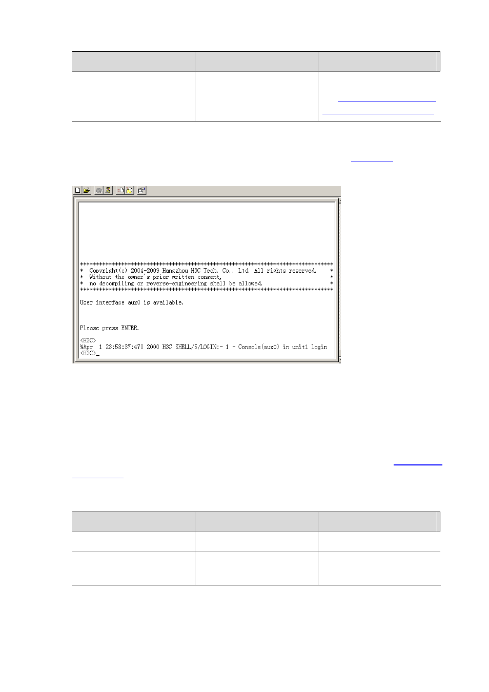 Configuration prerequisites, Configuration procedure, Configuring | Password, Authentication for, Modem login | H3C Technologies H3C S7500E Series Switches User Manual | Page 75 / 194