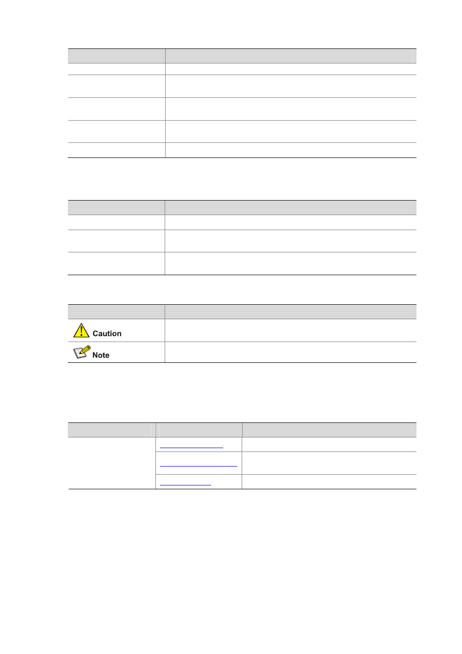 Gui conventions, Symbols, About the h3c s7500e documentation set | H3C Technologies H3C S7500E Series Switches User Manual | Page 4 / 38